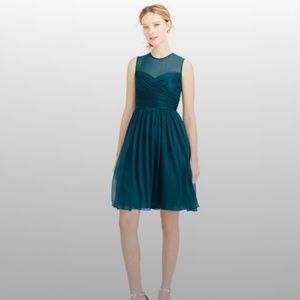 JCrew Chiffon Clara Dress (wedding guest or bridesmaid)